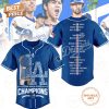 World Series Champions 2024 LA Dodgers Baseball Jersey – White