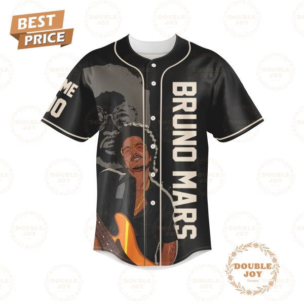 Bruno Mars Silk Sonic Custom Name 2024 Baseball Jersey