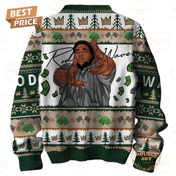 Rod Wave Graphic Merry Christmas Sweater