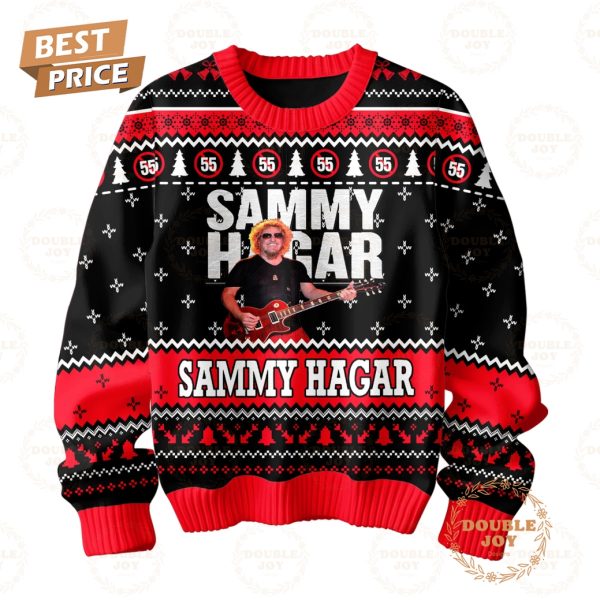 Sammy Hagar Van Hagar Christmas Sweater