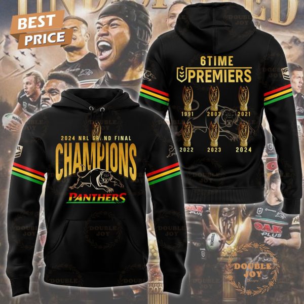 Penrith Panthers 2024 NRL Grand Final Champions 3D T-Shirt