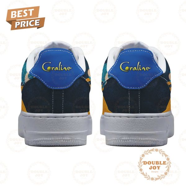 Coraline Dark Fantasy Horror Film Air Force 1 Sneakers