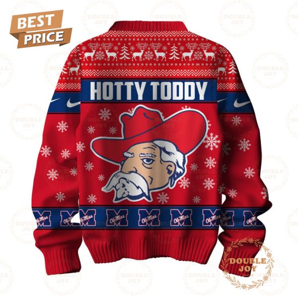 Ole Miss Rebels X The Grinch Hotty Toddy Christmas Sweater