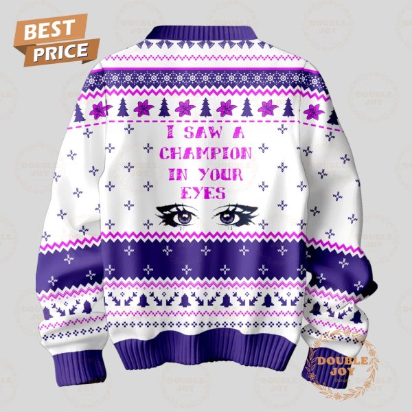 Shakira I Saw A Champion In Your Eyes Christmas Sweater