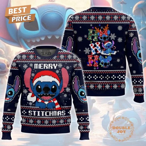 Stitch Merry Stitchmas Ho Ho Ho 2024 Sweater