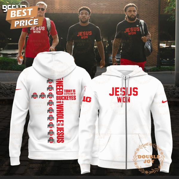 All I Need Today Is Ohio State Buckeyes A Little Out Of And A Whole Lot Of Jesus T-Shirt,Hoodie