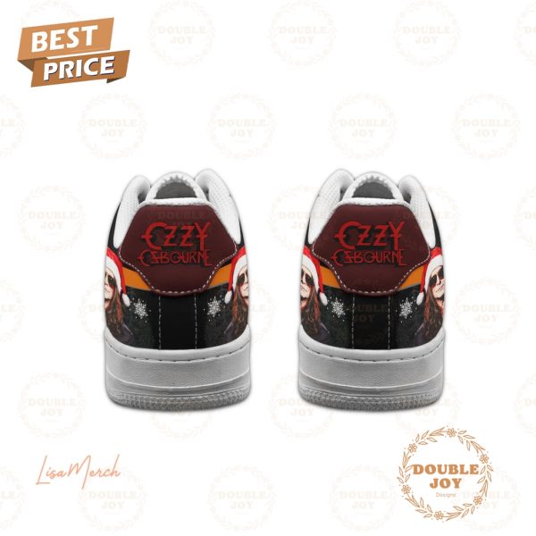 Ozzy Osbourne Merry Christmas 2024 Air Force 1 Sneakers