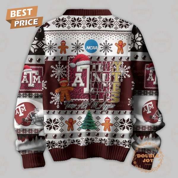 They Not Like Us NCAA Texas A&M Aggies Merry Christmas 2024 Sweater