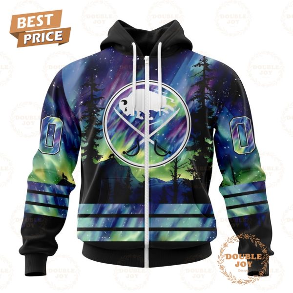 NHL Buffalo Sabres Special Design With Northern Lights 2024 Hoodie