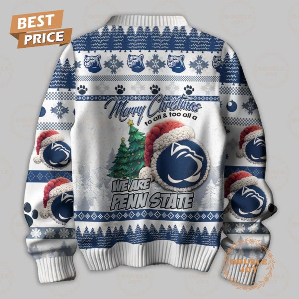 They Not Like Us NCAA Penn State Nittany Lions, Merry Christmas To All And Too All A We Are Penn State Sweater