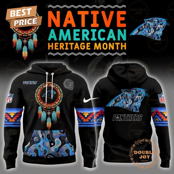 Personalise .NFL- Carolina Panthers Native American Heritage Month Hoodie Limited edition