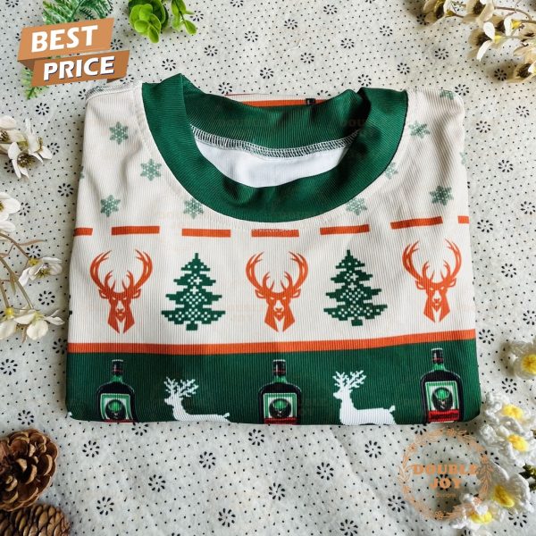 Jagermeister Liqueur Merry Christmas Sweater