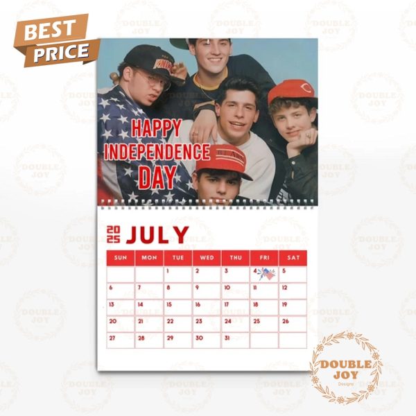 New Kids On The Block 2025 Wall Calendar