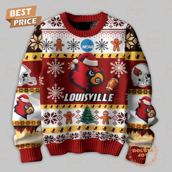 NCAA They Not Like Us Louisville Cardinals Merry Christmas Sweater