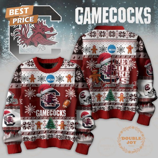 NCAA They Not Like Us South Carolina Gamecocks Merry Christmas Sweater