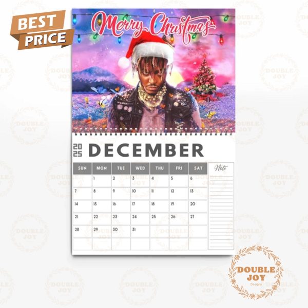 Juice WRLD 2025 Wall Calendar