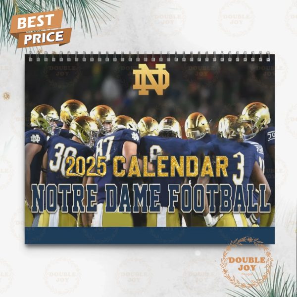 Notre Dame Fighting Irish 2025 Wall Calendar