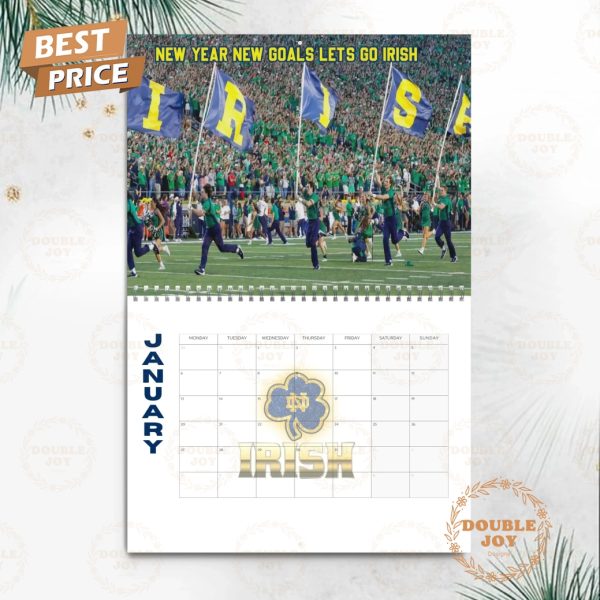 Notre Dame Fighting Irish 2025 Wall Calendar