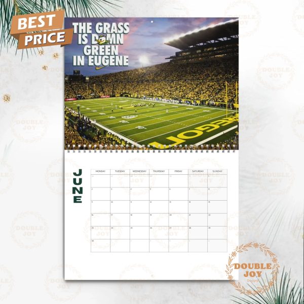 Oregon Ducks 2025 Wall Calendar