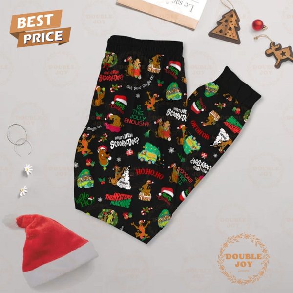 Santa Babe Put Scooby Doo Merry Christmas 2024 Fleece Pajamas Set