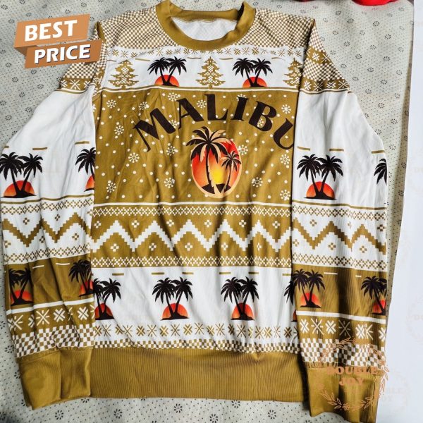 Malibu Rum Merry Christmas Sweater