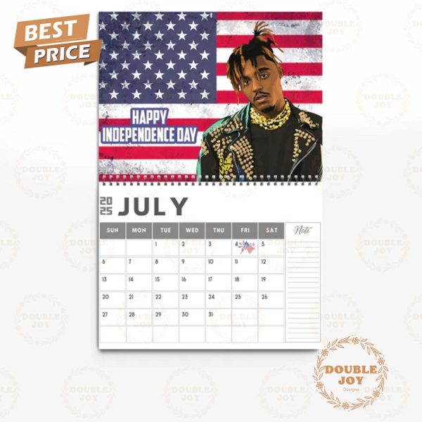 Juice WRLD 2025 Wall Calendar