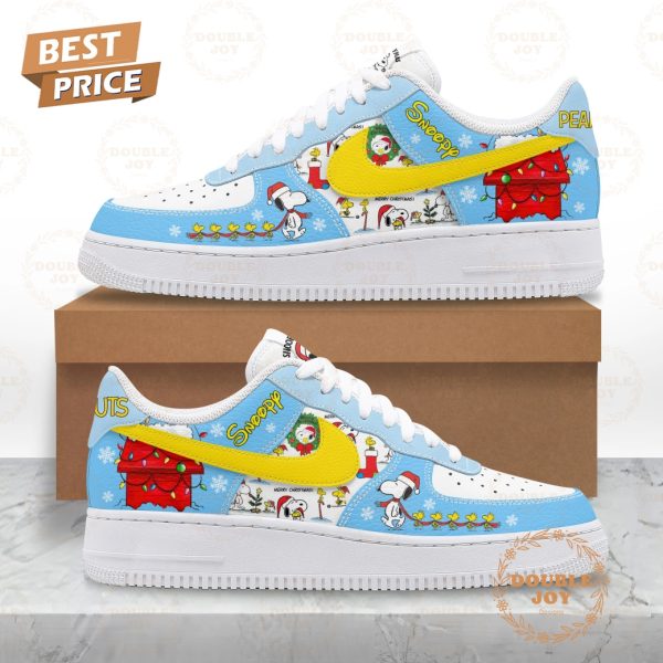 Snoopy Merry Christmas Air Force 1 Sneakers