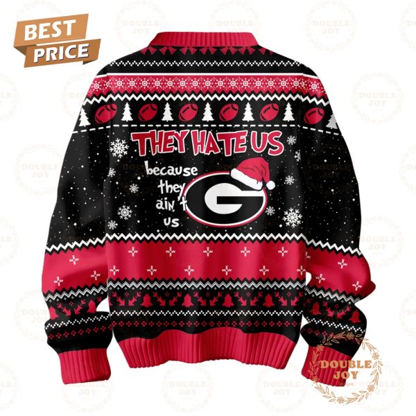 NCAA Georgia Bulldogs They Hate Us Because They Ain’t Us Merry Bulldogsmas Sweater