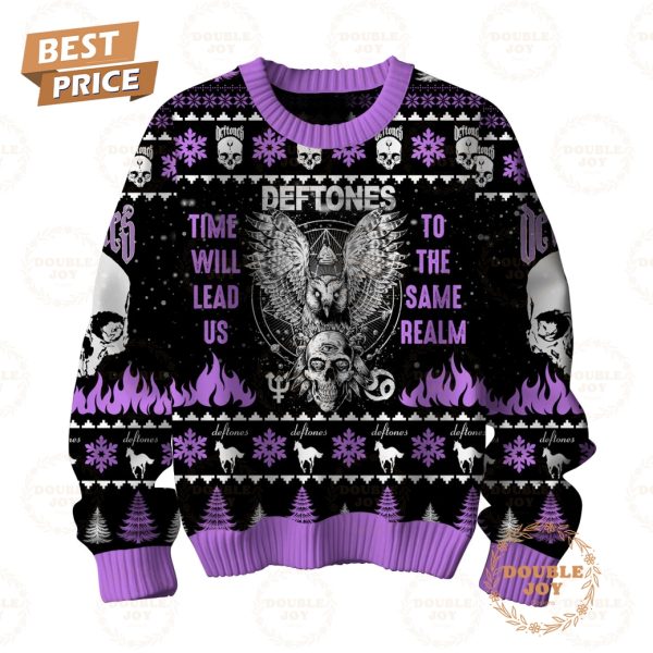 Deftones Time Will Lead Us To The Same Realm Merry Christmas Sweater