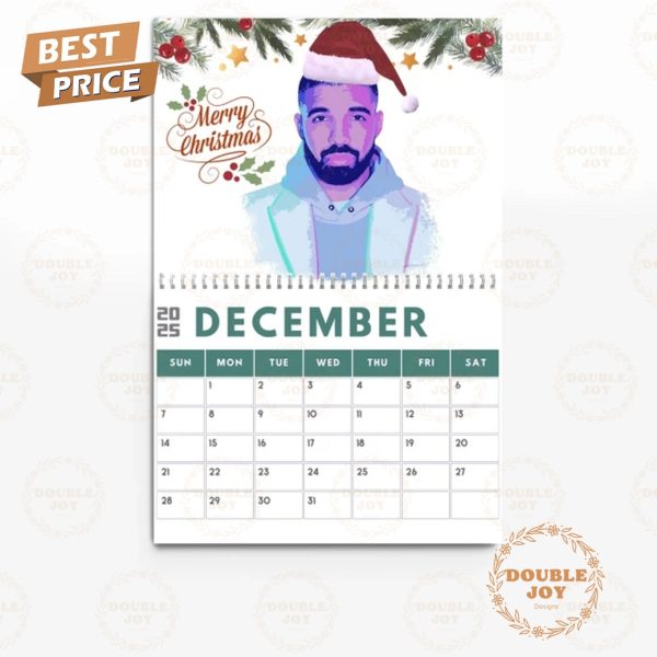 Drake 2025 Wall Calendar