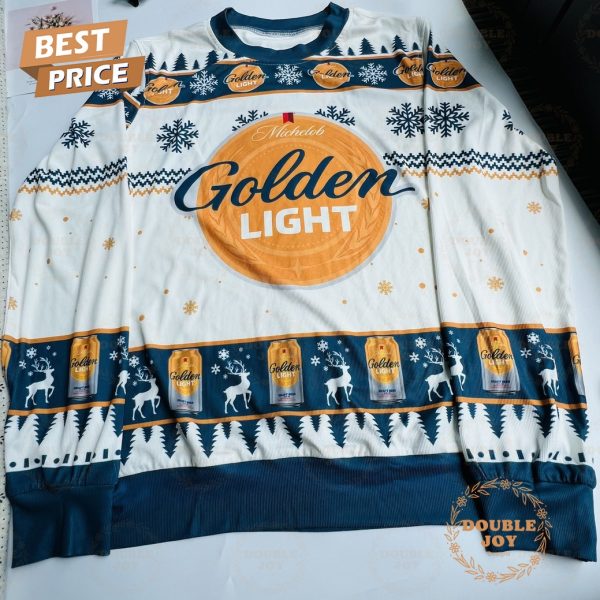 Michelob Golden Light Merry Christmas Sweater