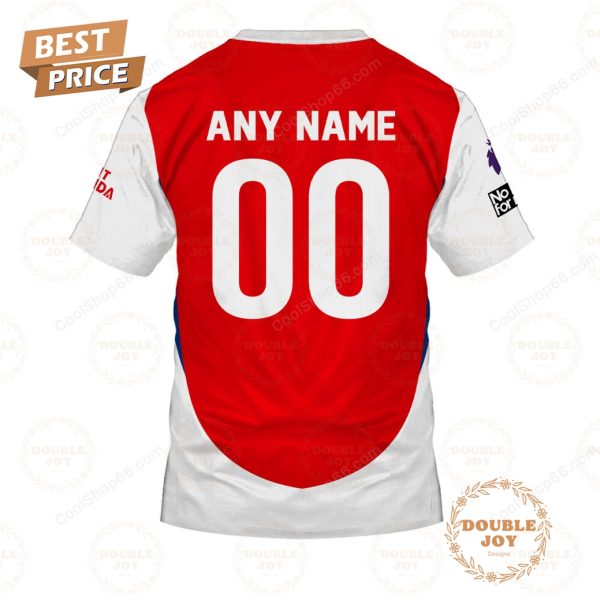 Arsenal F.C Home Jersey Style Hoodie