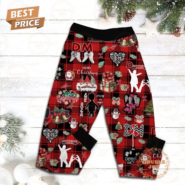 Depeche Mode Playing The Angel Merry Christmas Fleece Pajamas Set