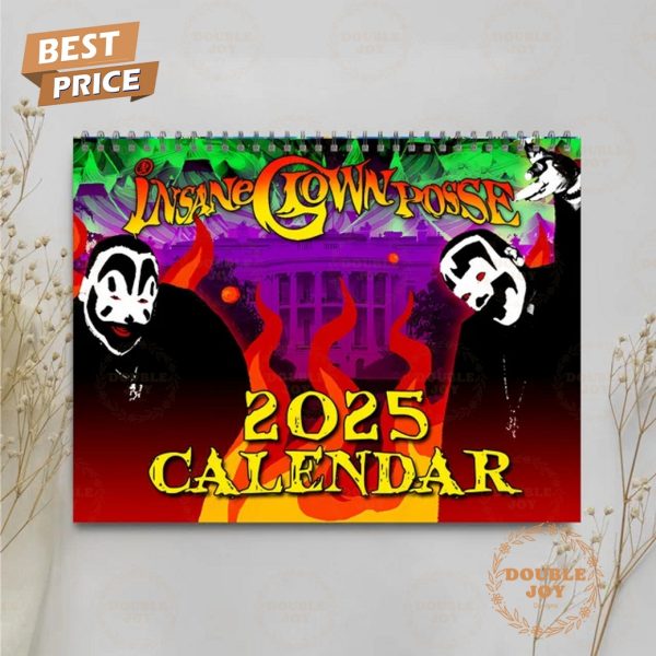 Insane Clown Posse 2025 Wall Calendar