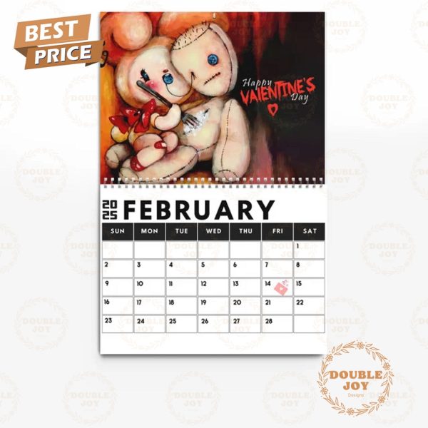 Korn Band 2025 Wall Calendar