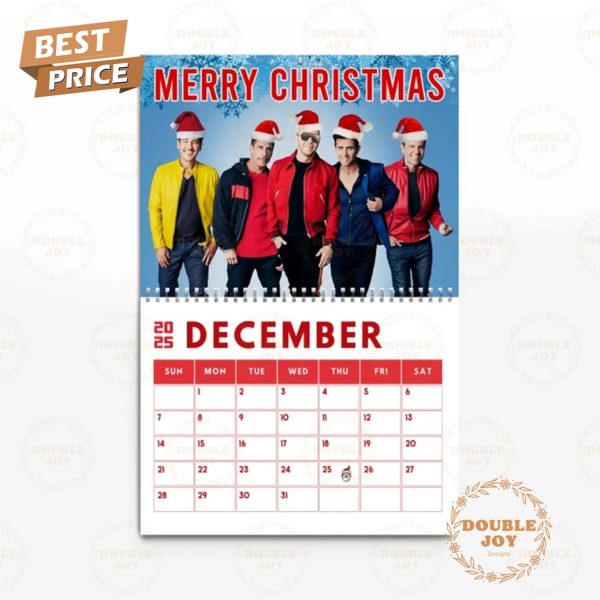 New Kids On The Block 2025 Wall Calendar