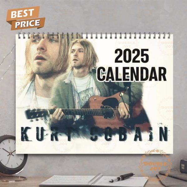 Kurt Cobain 2025 Wall Calendar