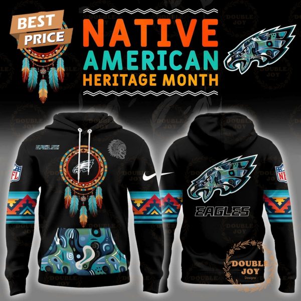 Personalise .NFL- Philadelphia Eagles Native American Heritage Month Hoodie Limited edition