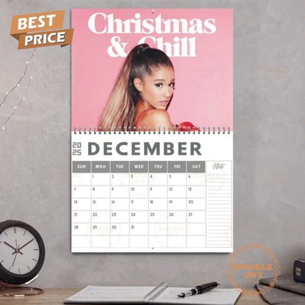 Ariana Grande 2025 Wall Calendar