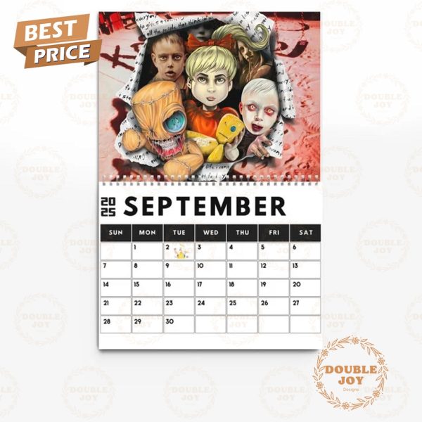 Korn Band 2025 Wall Calendar