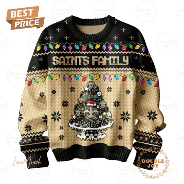 Have A Merry NFL New Orleans Saints Christmas Sweater