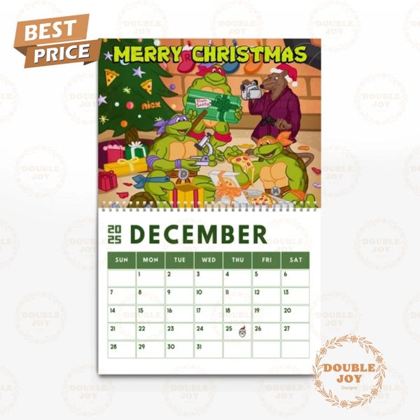 Teenage Mutant Ninja Turtles 2025 Wall Calendar