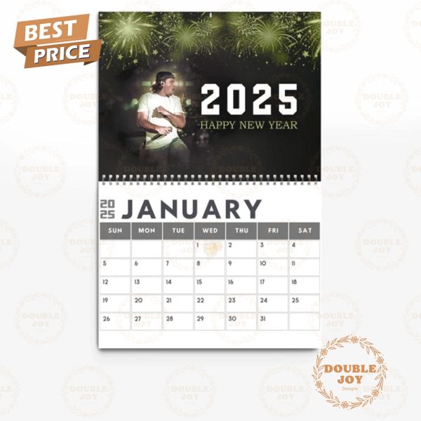 Morgan Wallen 2025 Wall Calendar