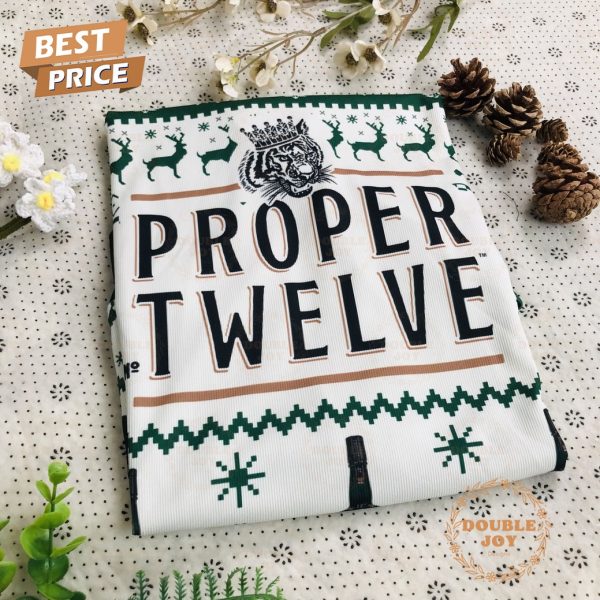 Proper Twelve Merry Christmas Sweater