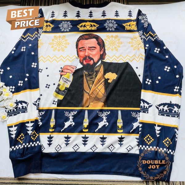 Corona Extra X Leonardo DiCaprio Merry Christmas Sweater