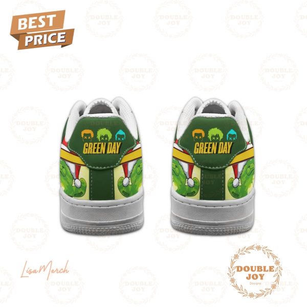 Green Day Merry Christmas 2024 Air Force 1 Sneakers