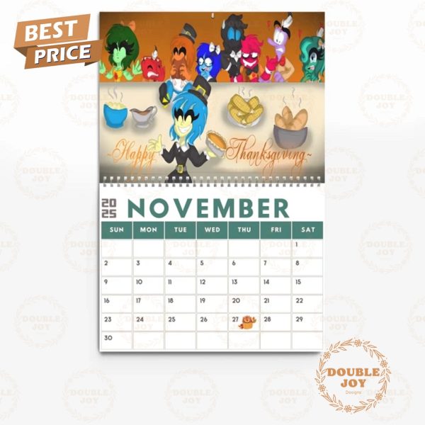 Inside Out 2 2025 Wall Calendar