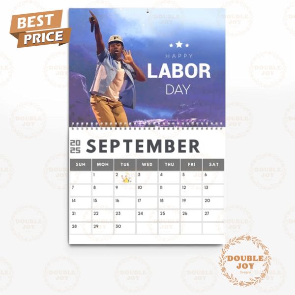 Tyler The Creator 2025 Wall Calendar