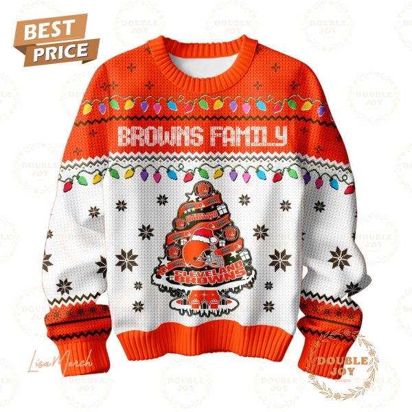 Have A Merry NFL Cleveland Browns Christmas Sweater