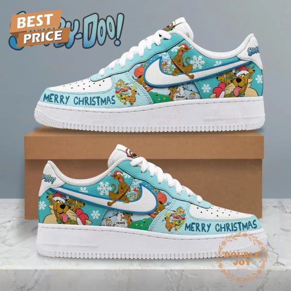 Scooby Doo Merry Christmas Air Force 1 Sneakers